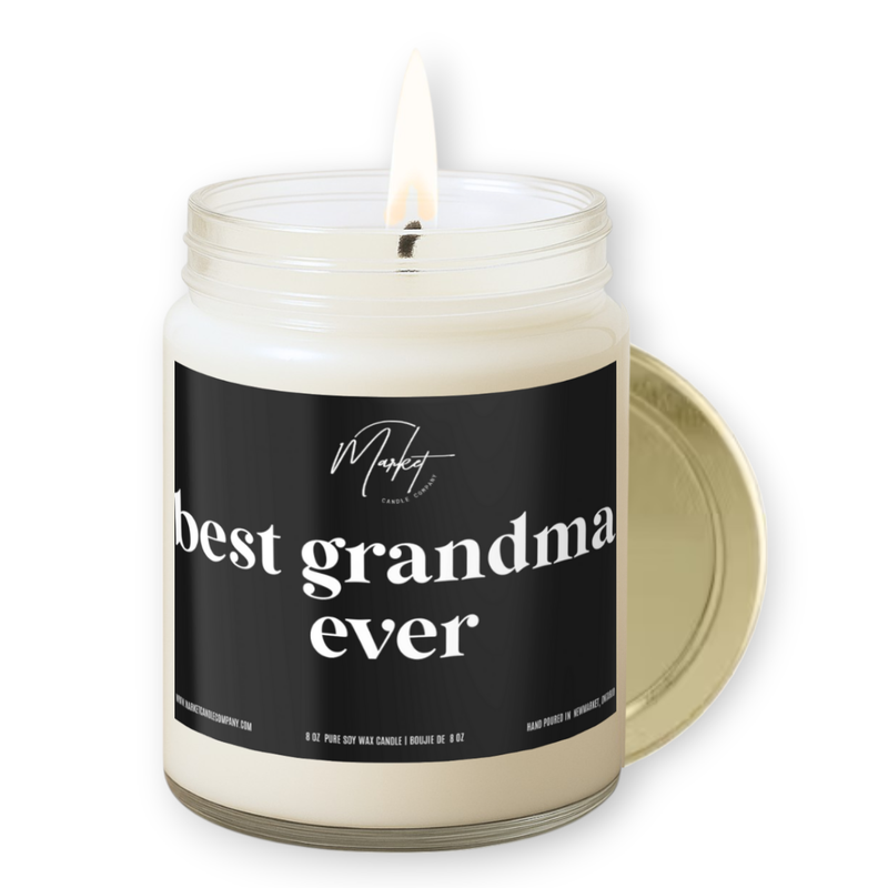 BEST GRANDMA EVER - SOY CANDLE