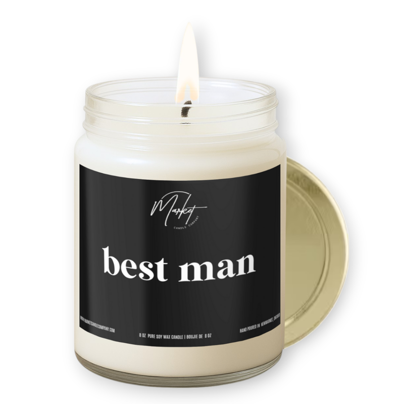 BEST MAN - SOY CANDLE