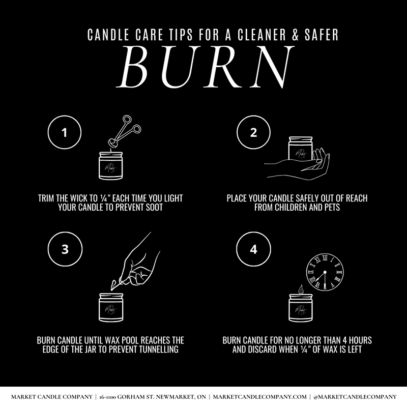 BOUGIE À LA CIRE DE SOJA NOIRE - RÉCIPIENT DE LUXE AVEC BOÎTE