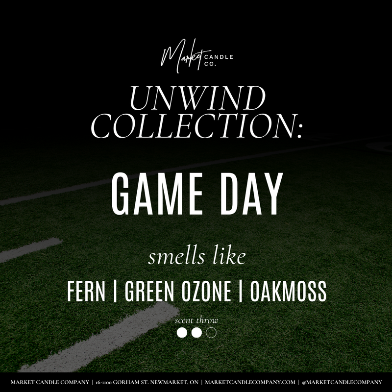 GAME DAY SOY WAX CANDLE - FINAL POUR