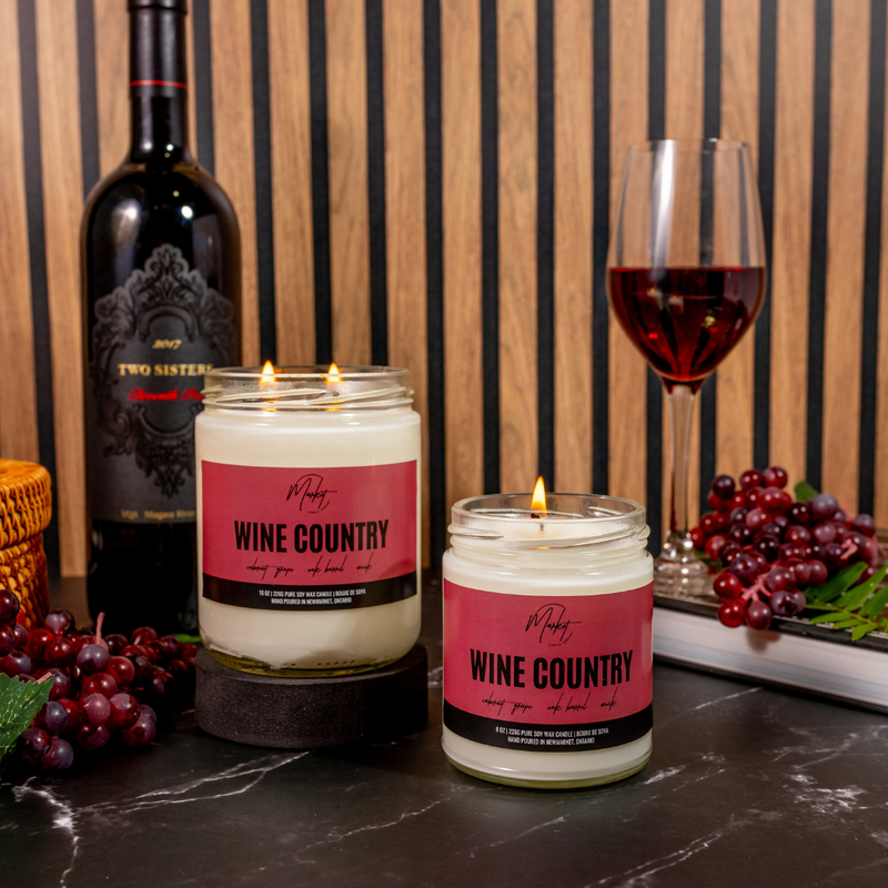 BOUGIE DE SOJA WINE COUNTRY