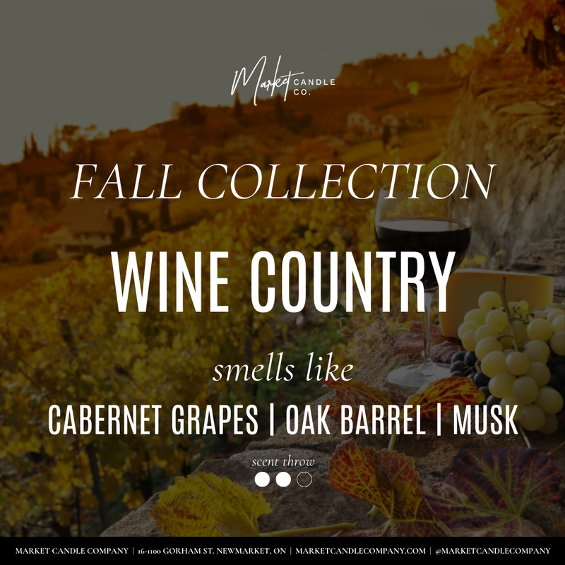 BOUGIE DE SOJA WINE COUNTRY