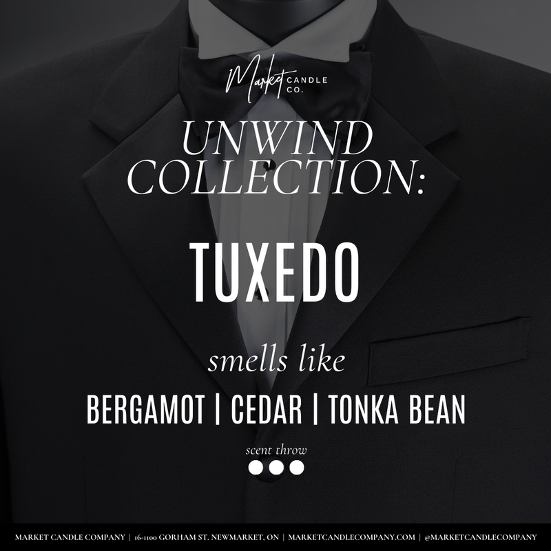 CIRE DE SOJA FONDUES TUXEDO - COULÉE FINALE