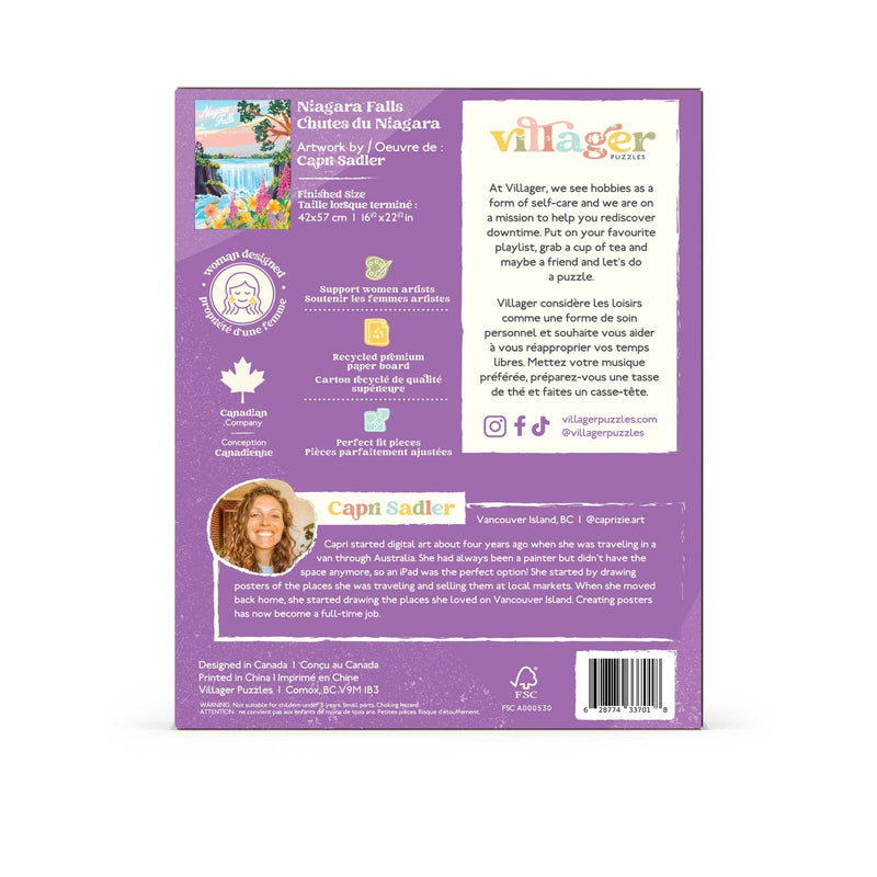 NIAGARA FALLS  - VILLAGER PUZZLES