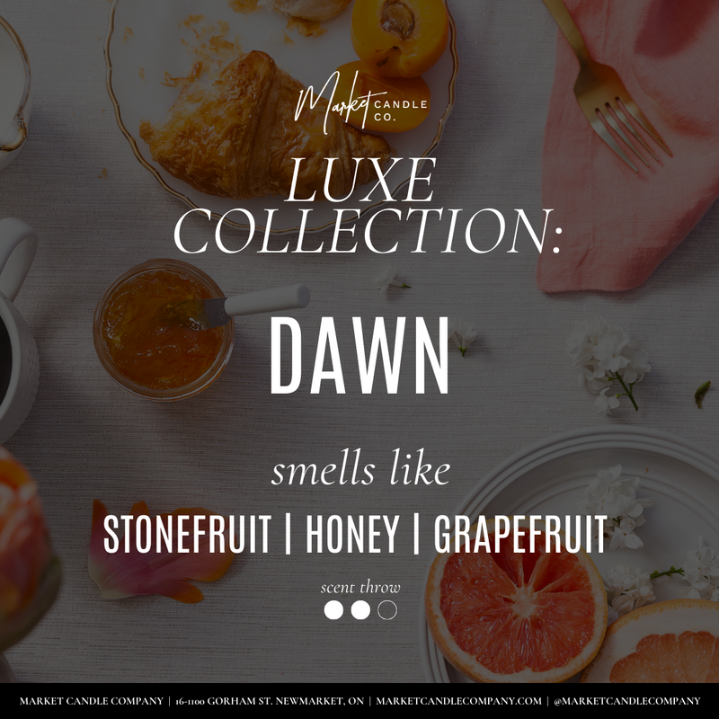 DAWN SOY WAX CANDLE - LUXE VESSEL WITH BOX