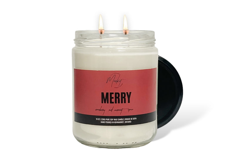 MERRY SOY WAX CANDLE