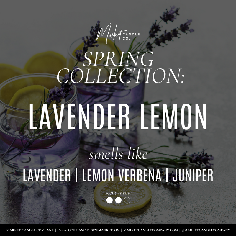 CIRE DE SOJA FONDANTE À LA LAVANDE ET AU CITRON