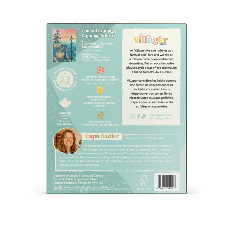 COASTAL CAMPING - VILLAGER PUZZLES