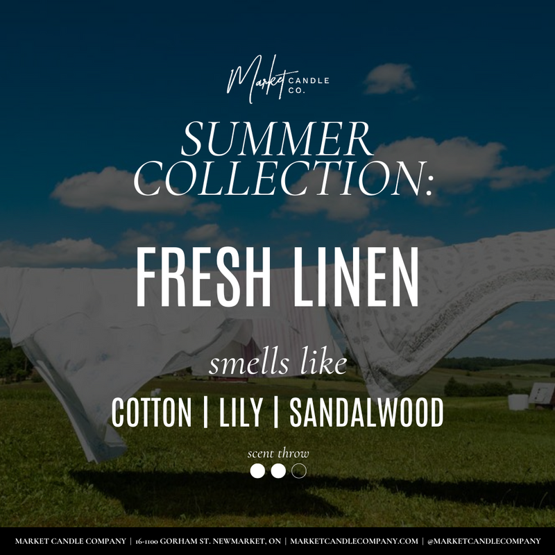 BOUGIE DE SOJA AU LINGE FRAIS