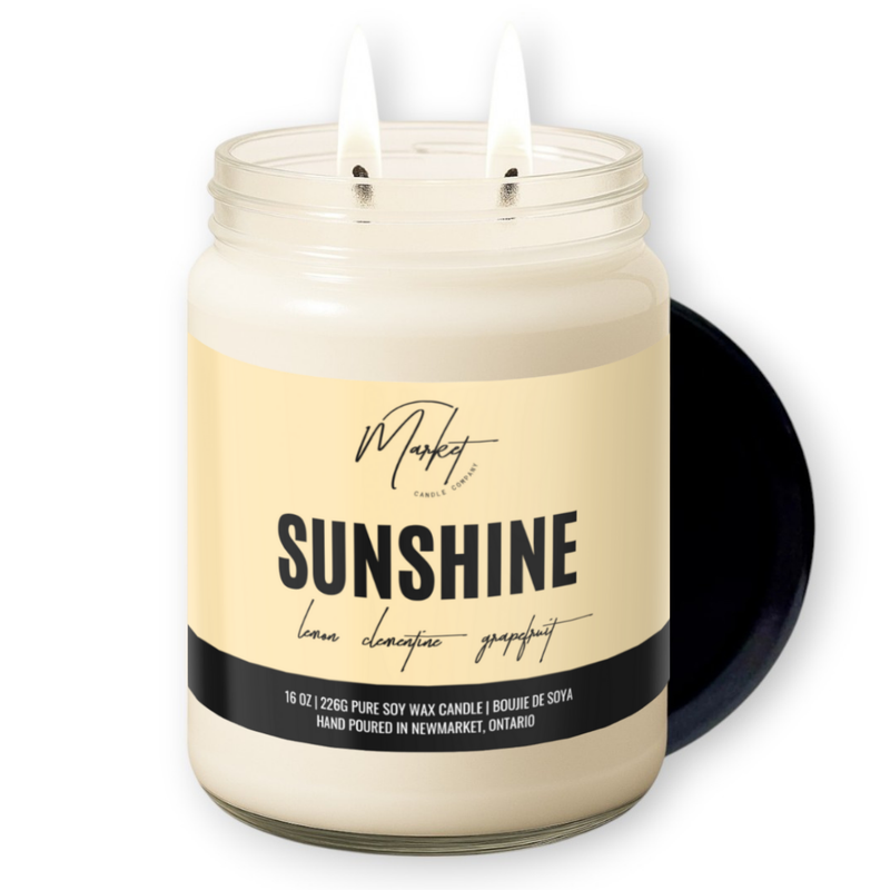 BOUGIE DE SOJA SUNSHINE