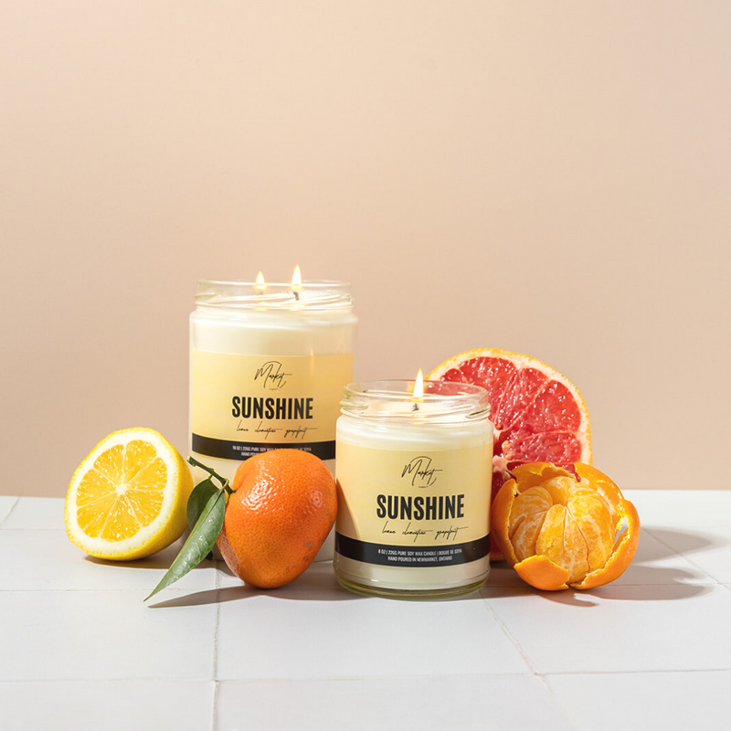 BOUGIE DE SOJA SUNSHINE