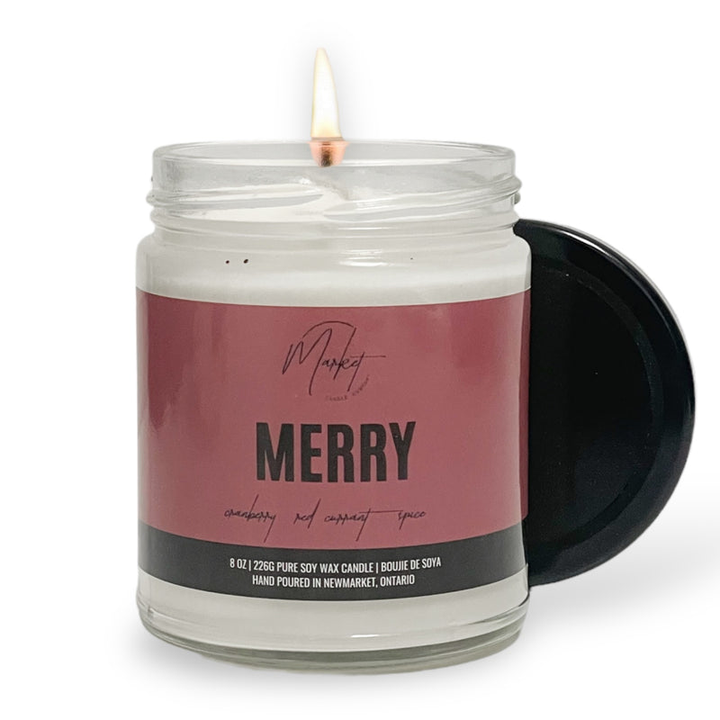 MERRY SOY WAX CANDLE