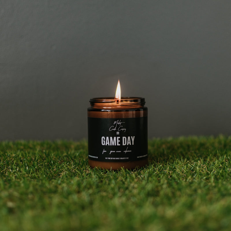 GAME DAY SOY WAX CANDLE - FINAL POUR