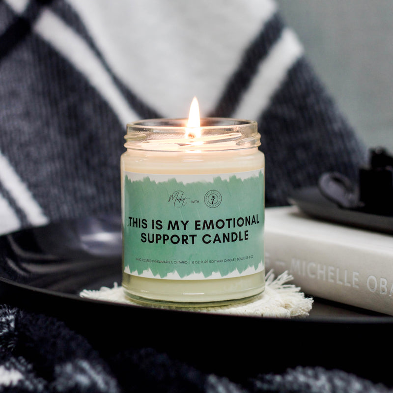 FERTILITY MATTERS CANADA x MARKET CANDLE COMPANY - BOUGIE DE SOUTIEN ÉMOTIONNEL