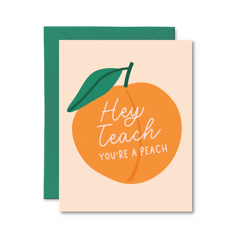 TEACH PEACH CARD
