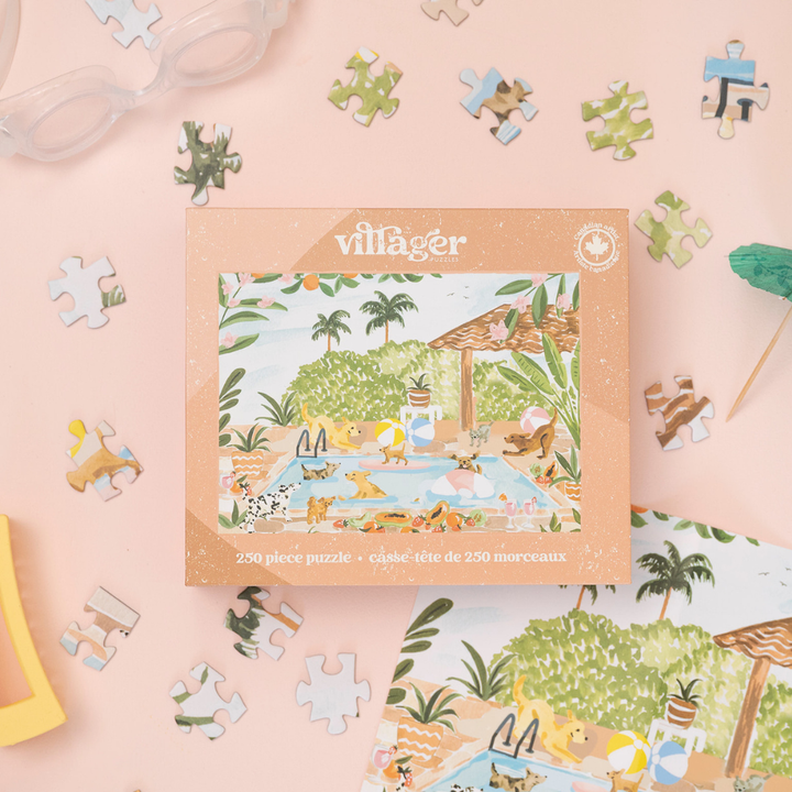 POOL PARTY - 250 PIECE VILLAGER PUZZLE