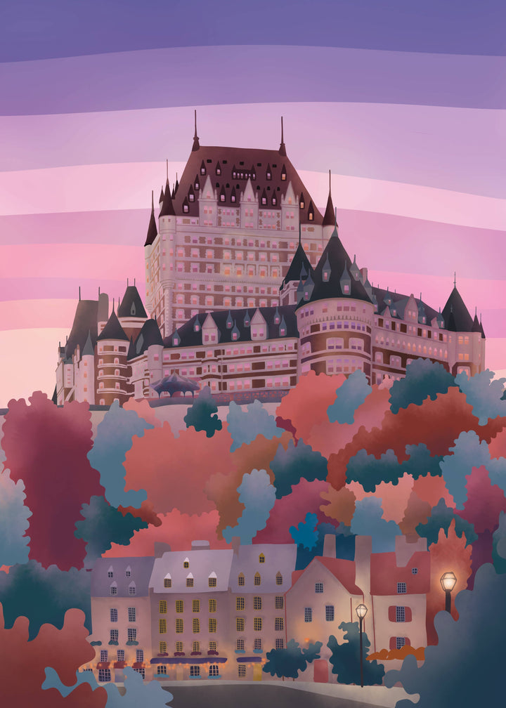 QUEBEC CITY - 500 PIECE VILLAGER PUZZLE