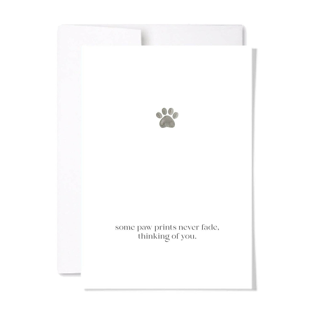 PET LOSS PET SYMPATHY CARD