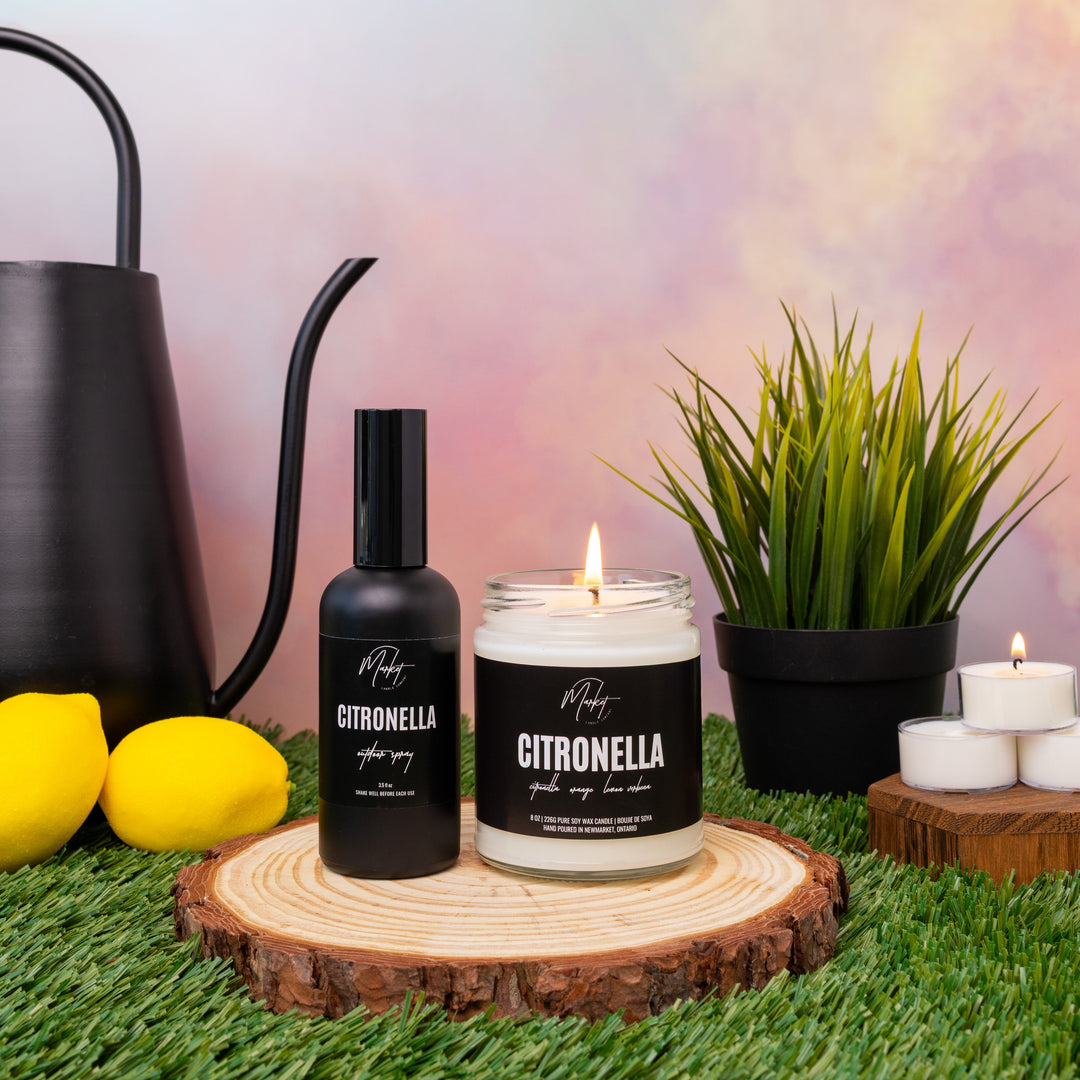 SPRAY EXTÉRIEUR À LA CITRONNELLE