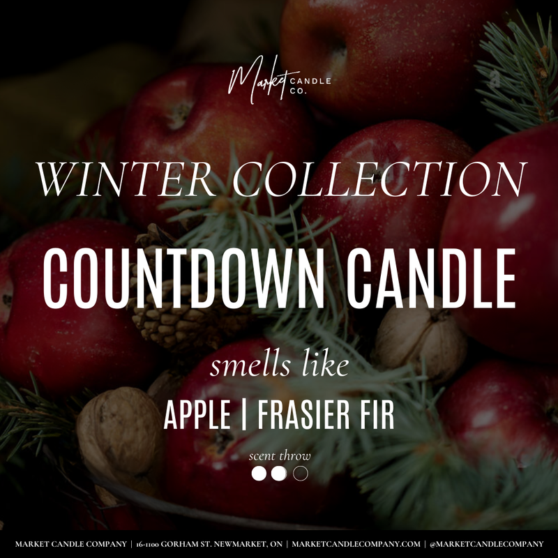 CHRISTMAS COUNTDOWN SOY CANDLE