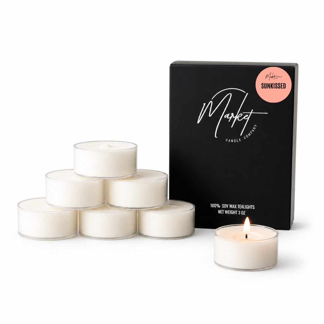 SUNKISSED SOY TEALIGHTS - 6 PACK