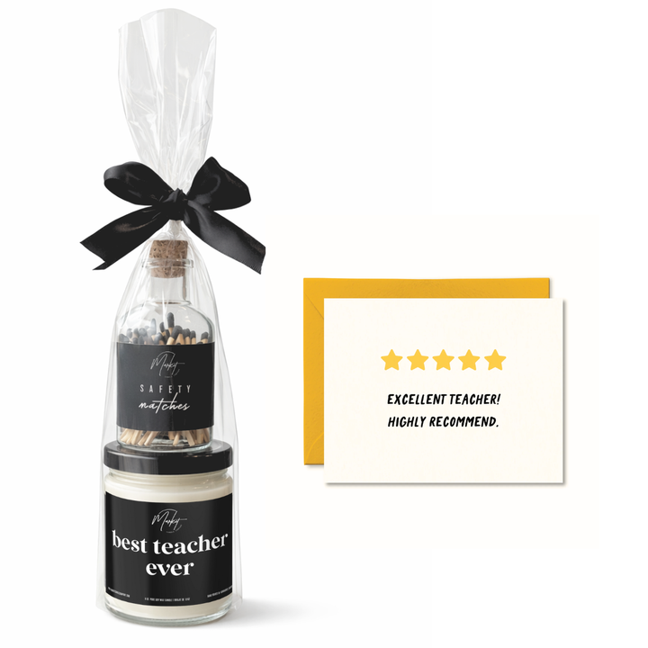 EXCELLENT TEACHER 5 STARS GIFT SET