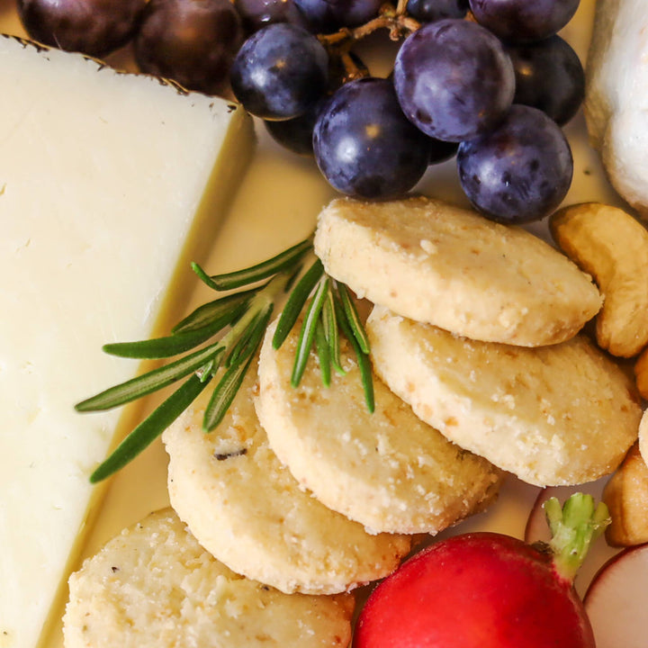 PARMESAN AND ROSEMARY SHORTBREAD
