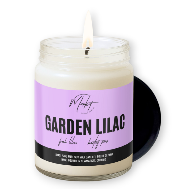 GARDEN LILAC SOY CANDLE