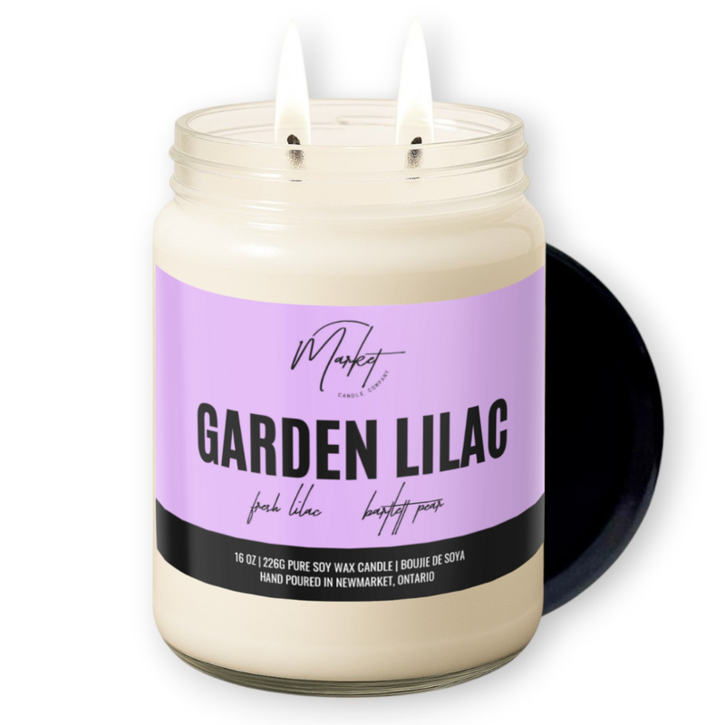 GARDEN LILAC SOY CANDLE