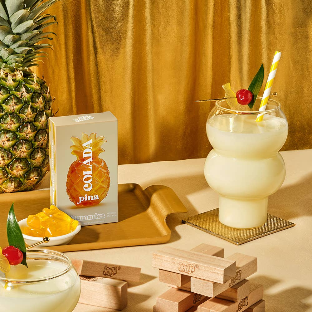 PINA COLADA GUMMIES (ALCOHOL FREE)