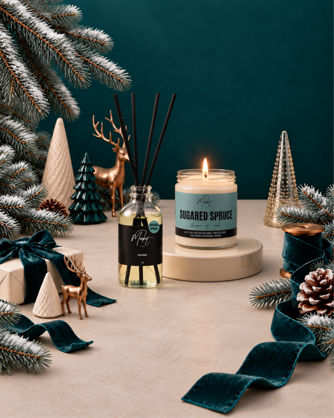 SUGARED SPRUCE DIFFUSER REEDS