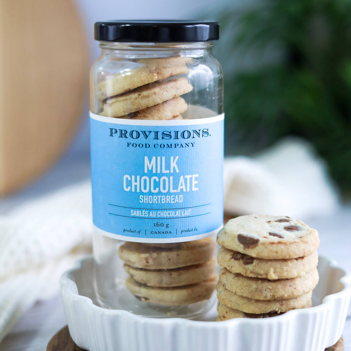 MILK CHOCOLATE SHORTBREAD