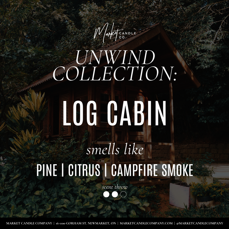 LOG CABIN SOY CANDLE