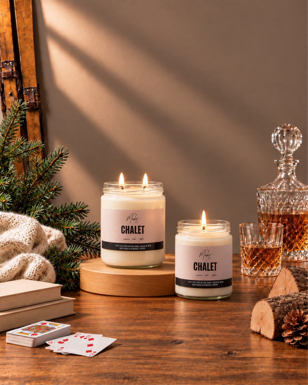 BOUGIE DE SOJA CHALET