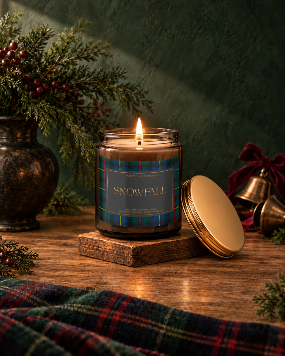SNOWFALL SOY CANDLE