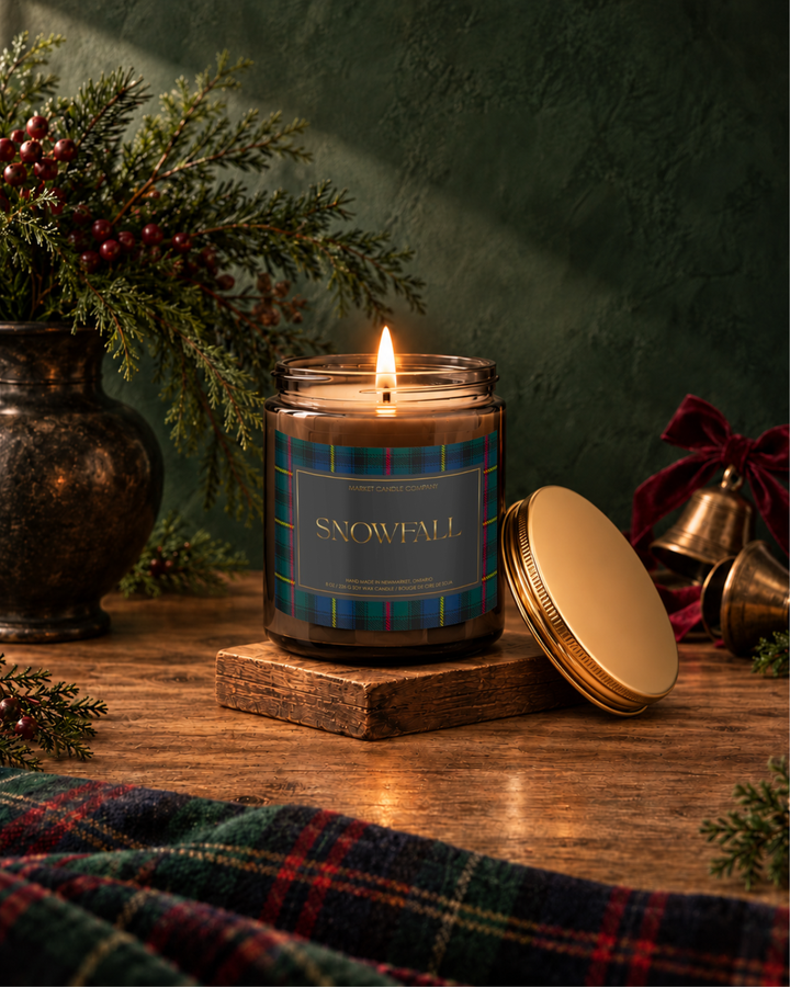 SNOWFALL SOY CANDLE