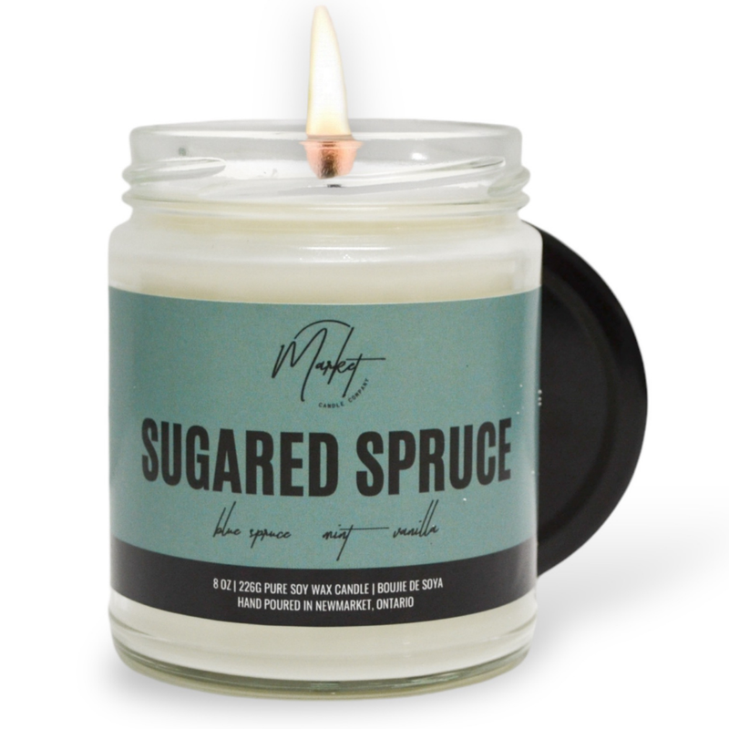 SUGARED SPRUCE SOY CANDLE