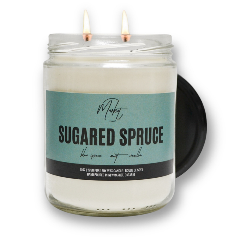 SUGARED SPRUCE SOY CANDLE