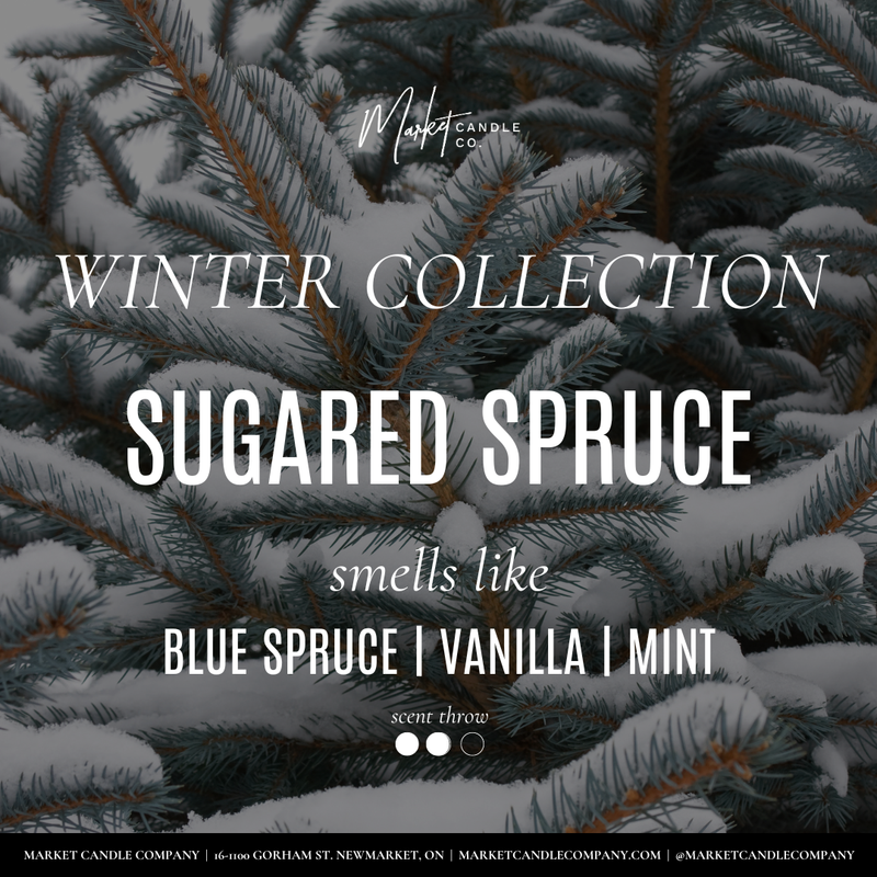 SUGARED SPRUCE SOY CANDLE