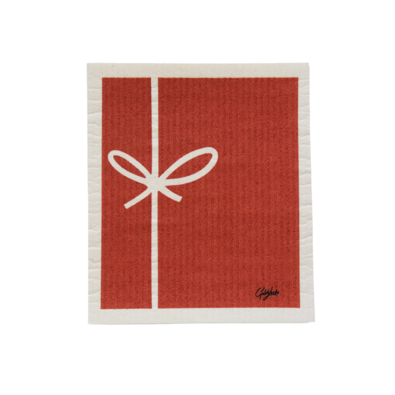 SWEDISH DISHCLOTH - RED GIFT