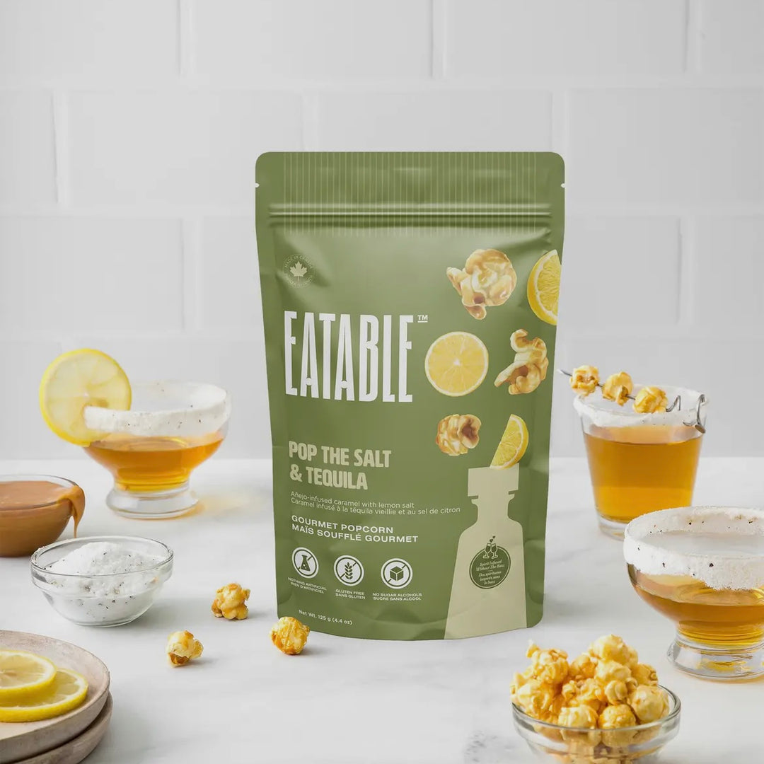 POP-CORN MANGEABLE - POP THE SALT AND TEQUILA