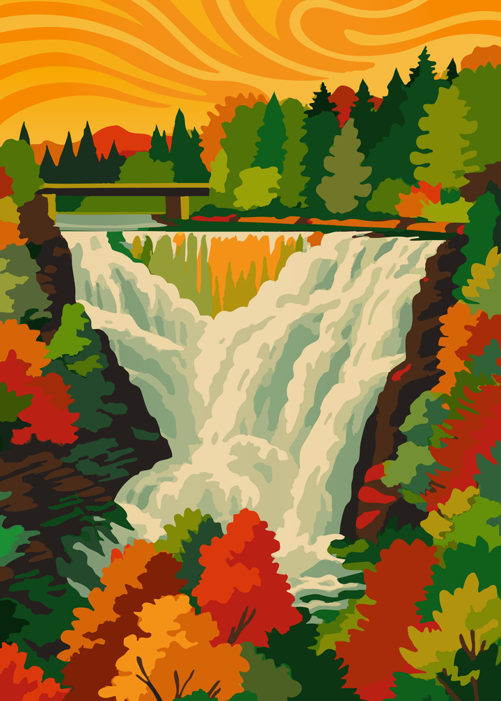 AUTUMN CASCADE - 1000 PIECE VILLAGER PUZZLE