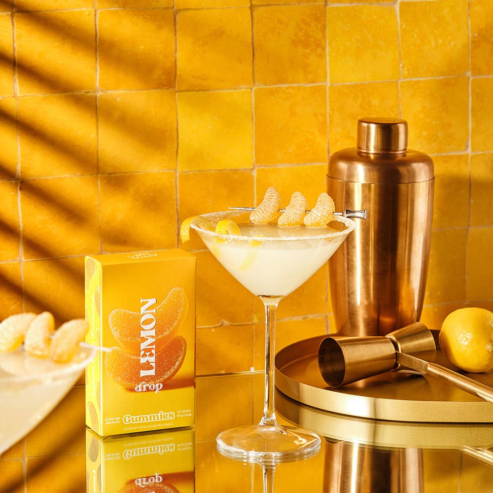 LEMON DROP GUMMIES (ALCOHOL FREE)