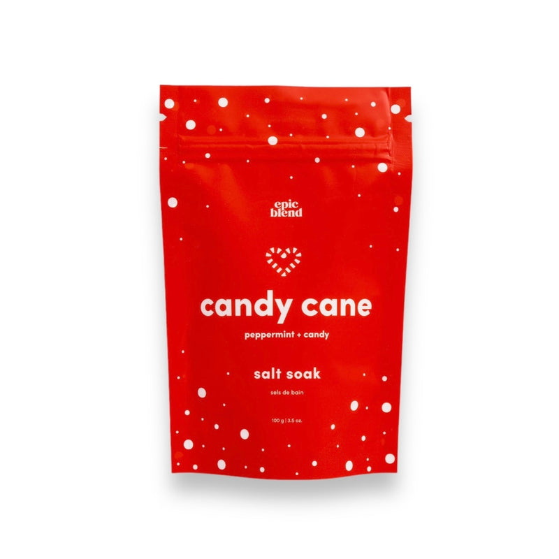 CANDY CANE SALT SOAK