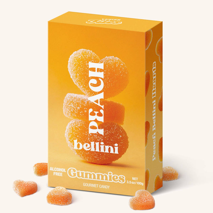 PEACH BELLINI GUMMIES (ALCOHOL FREE)