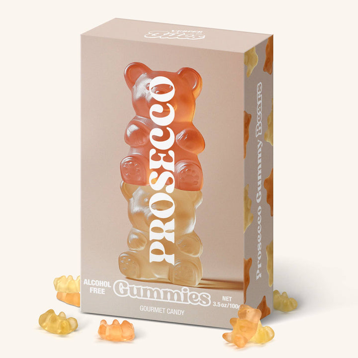 PROSECCO BEARS GUMMIES (ALCOHOL FREE)