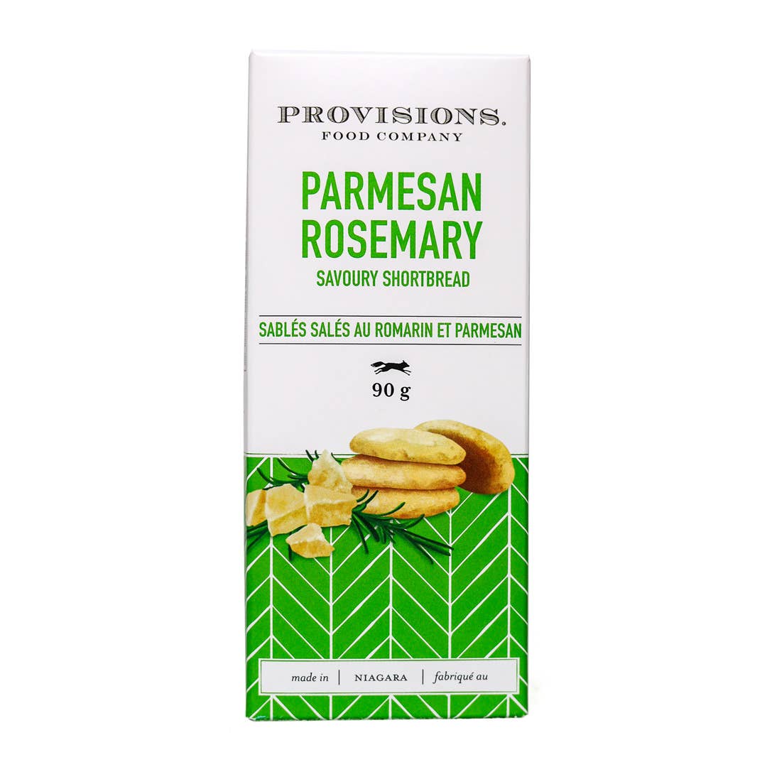 PARMESAN AND ROSEMARY SHORTBREAD
