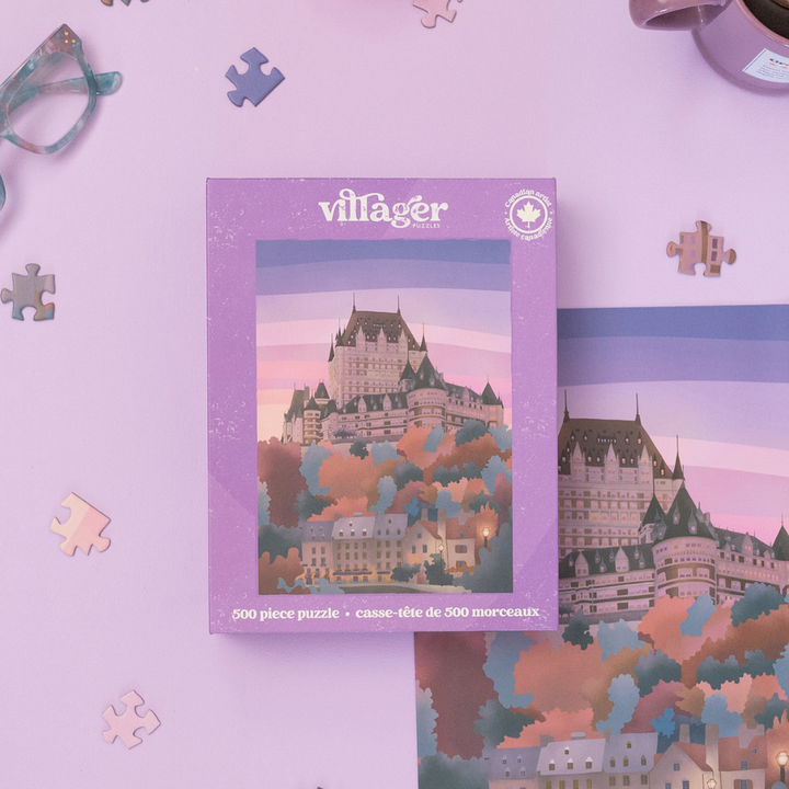 QUEBEC CITY - 500 PIECE VILLAGER PUZZLE