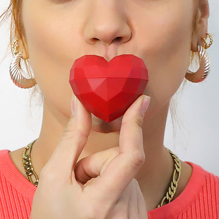 RED HEART CINNAMON LIP BALM