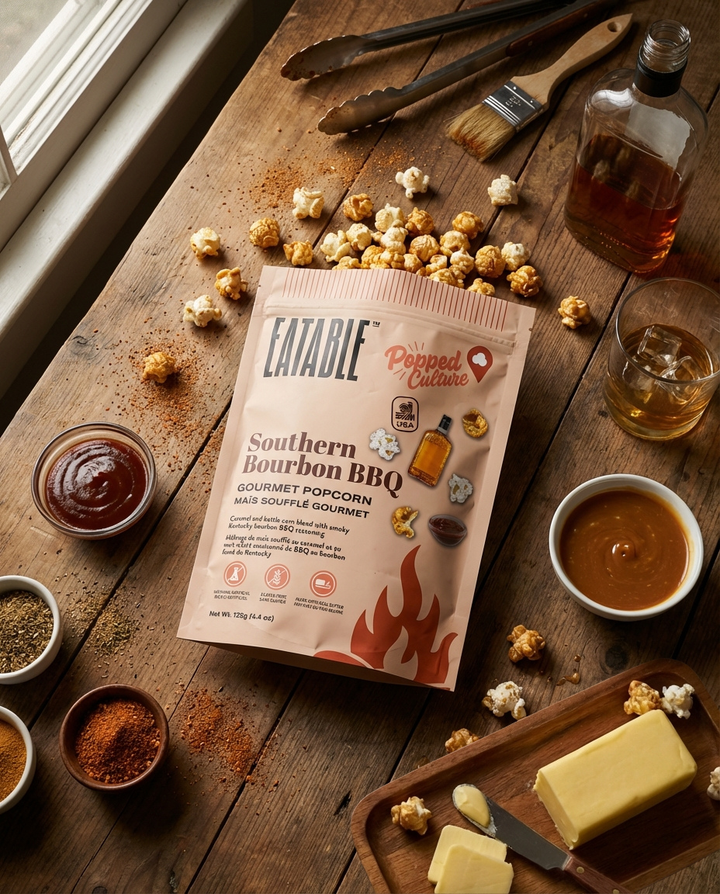EATABLE POPCORN -SOUTHERN BOURBON BBQ